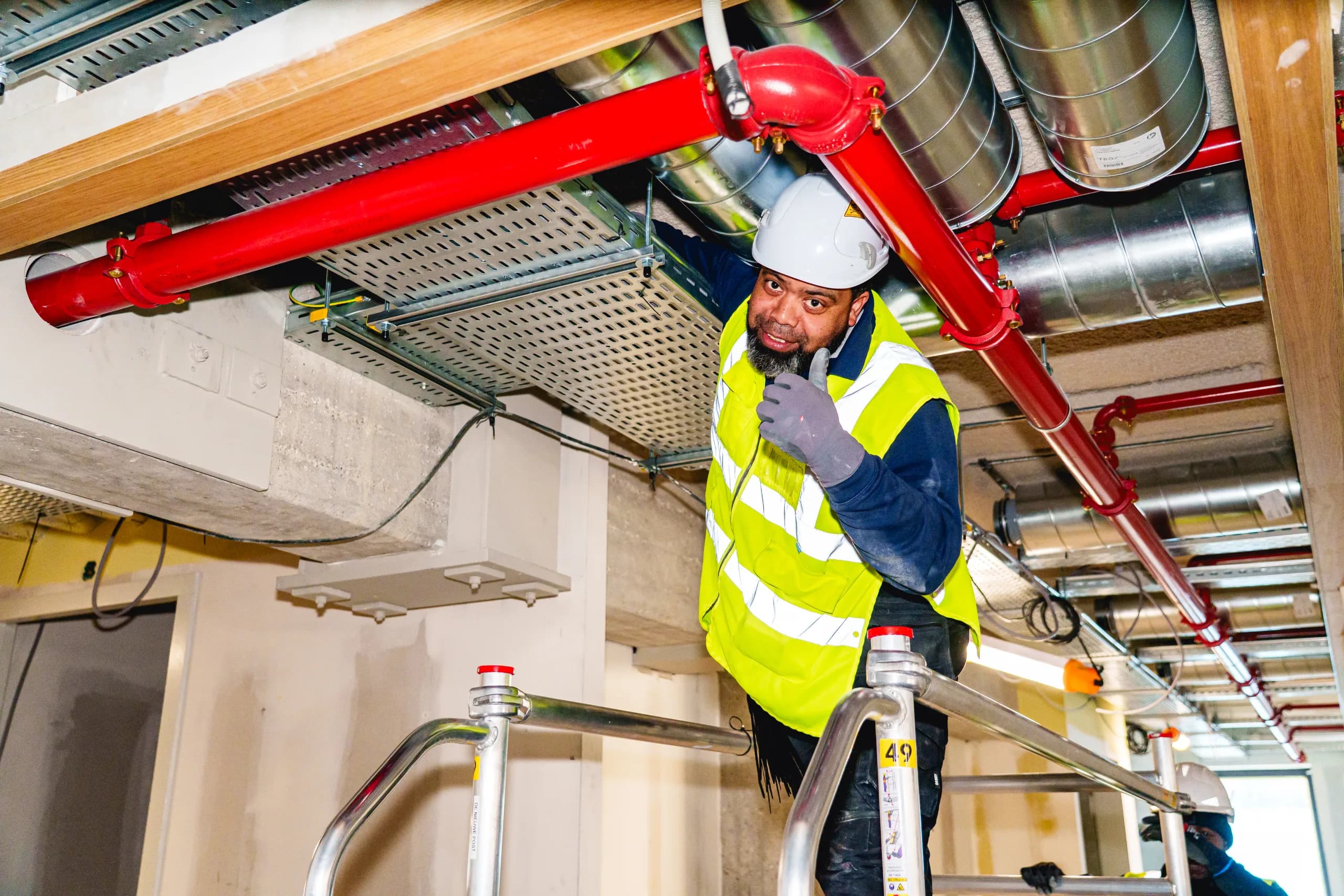 Elektrotechnische installatie retail door Thodé Techniek