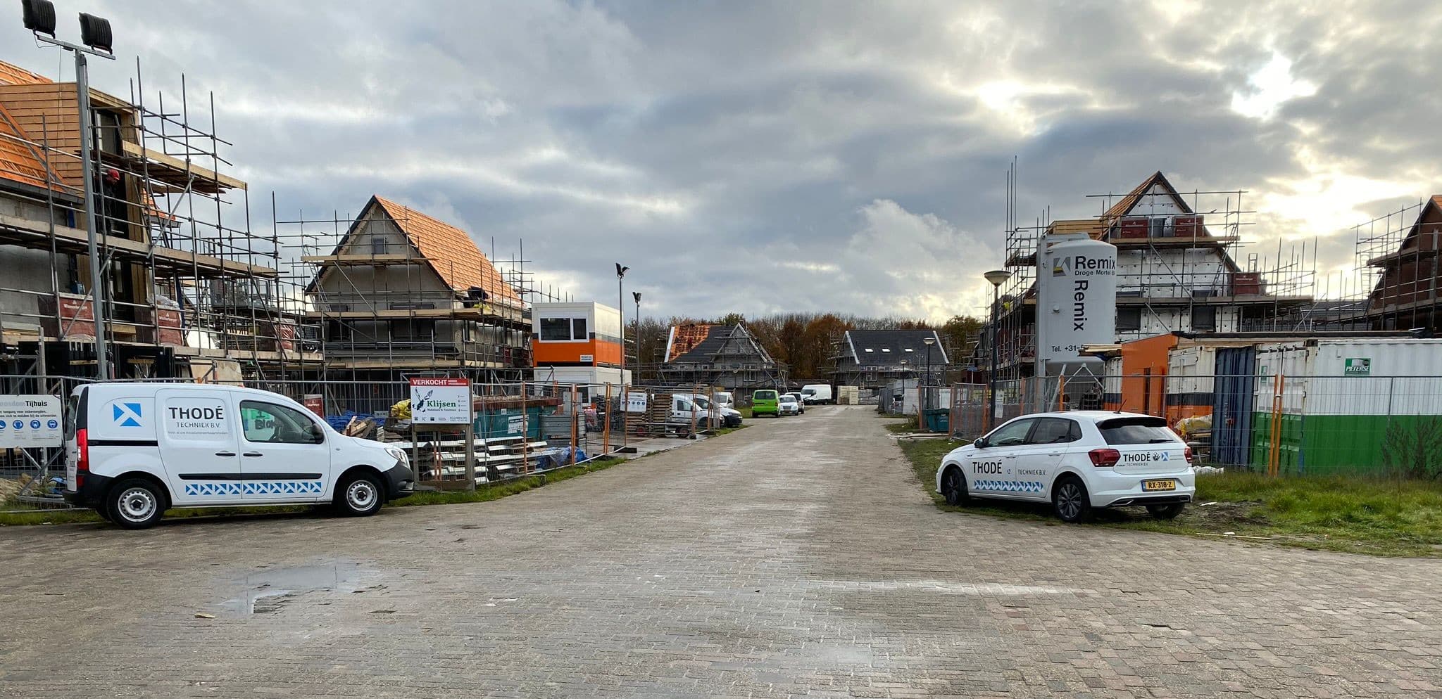 Elektrotechnische installatie woningbouw door Thodé Techniek